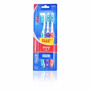 CEPILLO DE DIENTES ORAL B 3 MEDIUM 2+1