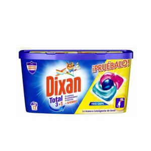 DETERGENTE DIXAN TRIOCAPS 12 DOSIS
