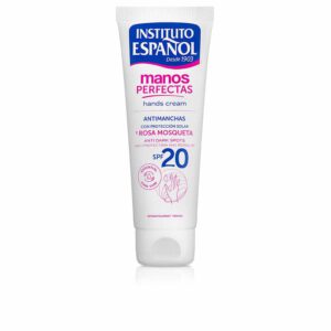 CREMA DE MANOS INSTITUTO ESPAÑOL ROSA DE MOSQUETA SPF 20 ANTIMANCHAS 75ML