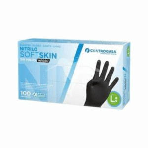 GUANTES NITRILO SOFTSKIN NEGRO TL 100 UNIDADES