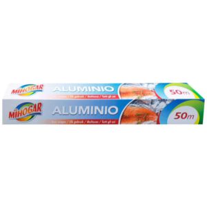 PAPEL ALUMINIO MIHOGAR 50MT