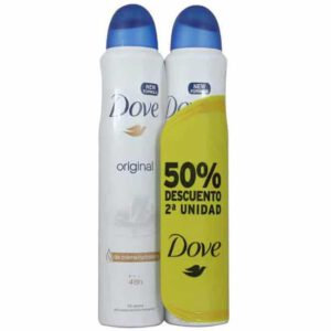 DESODORANTE DOVE ORIGINAL DUPLO 200ML