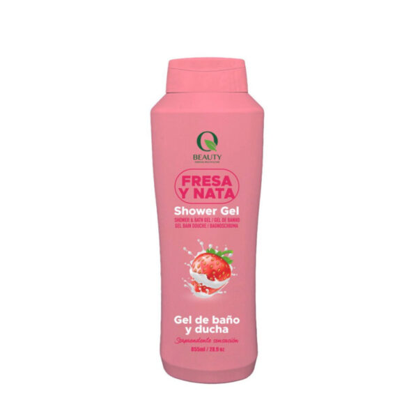 gel beauty fresa y nata