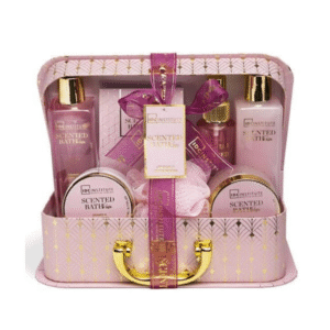 SET DE BAÑO BATH ROSE (Gel+esp+sales+body+loción+exf+espnj)