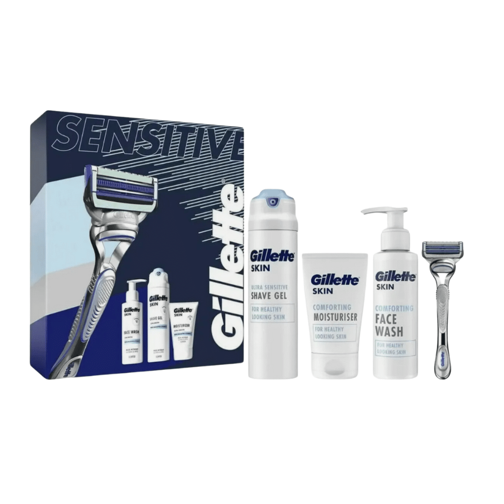 Estuche Gillette Sensitive hombre