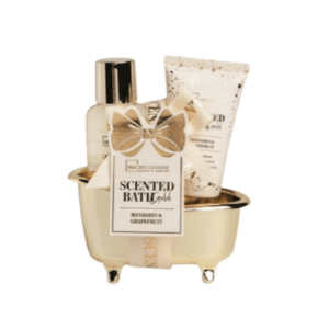 SET DE BAÑO IDC GOLD MINI BATH (Gel 100ml + loción 50ml)